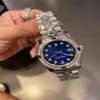 Series classic women's automatic watch 31mm diamond ring all stainless steel sapphire super bright sports waterproof factory291C