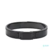 2022 Neues Armband All Black Cool Stone Kettenarmbänder Luxus für Mann Frau Schmuck Top Qualität295B