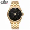 CHENXI Orologio da uomo in oro es Top Brand di lusso Famoso orologio da polso Orologio maschile Orologio da polso al quarzo dorato Calendario Relogio Masculino 2107282530