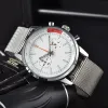 Breit luksusowy oryginalny zegarek marki navitimer moda