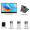 Monitor portatile touchscreen 4K da 15.6 pollici 3840 2160 HDR400 Display touch screen IPS CNC intagliato per laptop Mac Xbox PS4 / 5 Switch