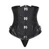 Bustiers & Corsets Basque Costume Clubwear Gothic Women's Steel Steampunk Corset Top Underbust Plus Size297t