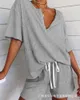 Women's Tracksuits Womens Set 2023 Pit Stripe Home Furnishing Pajama For Women