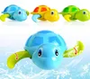 3PCSlot Swimming Tortoise Baby Toys Plastic Djur Wind Up Toys Pool Bath Fun Toys for Kids Turtle Chain Clockwork Classic Toy4168663