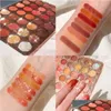 Autres articles de beauté de santé Nouveau professionnel 35 couleurs Glitter Palette de fard à paupières Matte Shimmer Eye Shadow Maquillage imperméable Set Cosmétique Dhlro