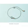 チャームブレスレットsier opal Rainbow Bangle for Women Party Jewelry Drop Delivery Dhnkl