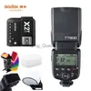 Testine flash Godox TT600 TT600S 2.4G Wireless TTL 1/8000s Flash Speedlite con trigger X2T-C/N/S/F/O/P per fuji olympus YQ231003