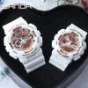 Montres-bracelets SANDA hommes et femmes montre Top marque Couple LED étanche sport G Style Quartz horloge Relogio Masculino334v