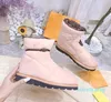 Bottines de neige de styliste pour femmes, chaussures d'hiver imprimées de fleurs, imperméables, pour garder au chaud, en coton