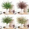 Decoratieve bloemen gesimuleerde eucalyptusplant Realistische kunstmatige takken voor thuisbruiloften Tuinvaasdecoraties Set Kerstmis