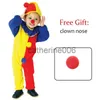 المناسبات الخاصة شقي Haughted House Kids Child Clown Assume for Baby Girls Boys Toddler Halloween Purim Carnival Party Comple X1004