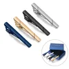 Tie Clips 4Pcs Lavalier Mens Pin Sier Gold Black Blue Drop Delivery Jewelry Cufflinks Clasps Tacks Dhw9L
