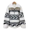 Hot Sale Isabel Marant Etoile Marner Sweater Women Zipper Pullover Sweaters Half-zip Fleece Coat