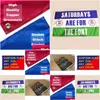 Banner Flags 3x5 FT Flag Flag Polyester Raft Er Outdoor Advertising Decoration Party Sport Confderate College مع اثنين