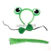 Speciale gelegenheden Kids Green Frog Tutu -jurk voor babymeisjes Halloween Kostuum Girl Princess Birthday Outfit Children Animal Festival Party Costume X1004