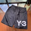 Men's Shorts Y-3 Y3 Thin Sports Straight Casual Sport Beach Pants309h