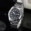 Orologi da uomo Movimento meccanico a carica automatica Quadrante nero Cassa da 42 mm Cinturino in acciaio inossidabile 316L Potor Nuoto Impermeabile Luminoso Wa308y