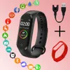 Horloges M4 Heren Digitale Horloges Stappenteller Sluit De Telefoon Geschikt Voor Mannen Vrouwen Mode Casual Datumweergave Bluetoot271L