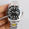 Topp Luxe Mens Watches ETA 2836 SAPPHIRE Fashion Automatisk mekanisk rörelse Watch Ceramic Bezel Model rostfritt stål Vattenproof292N