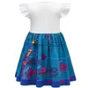 Besondere Anlässe 2022 Madrigal Kostüm Mädchen Charm Kleid Karneval Sommer Jungfrau Kinder Prinzessin Mirabel Isabela Geburtstag Party Kleid Kleidung x1004