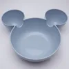 Bowls Kids Bowl Cartoon Mouse Lunch Box Baby Feeding Plastic Snack Plate Cutlery Cute Fruit Coconut