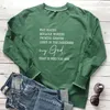 Way Maker Miracle Worker God Sweatshirt Women Letter Print Christian Hoodies Bible Verse Pullovers Jesus Clothes Drop T200411304I