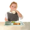 أدوات المائدة مجموعات الأطفال الحاويات الرائعة عشاء درج المقسم الإبداعي أطباق الأرز المقاومة للمنزل