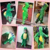 Specjalne okazje Dziecięce dziecko Zwierzęta dinozaur smok kostium cosplay kombinezon dla chłopców dziewczęta halloween impreza mardi gras fantazyjna sukienka nakrycia głowy x1004