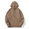 Men's Hoodies Solid Color 2023 Casual Women 95% Cotton High Quality 300g Hooded Sweatshirt Custom Logo Loose Tops Pullover