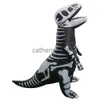 Occasioni speciali Nuovi costumi di dinosauro gonfiabile T-Rex Skeleton Adulti Kids Dino Abito Dino Cosplay Festa Abito Fancy Birthing Birth Up Outfits X1004