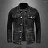 Men's Jackets 2023 Autumn/Winter Denim Jacket Korean Version Slim Fit Embroidery European Station Youth Coat