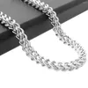 Chains 6/8mm Wide Luxury Silver Color Jewelry Stainless Steel 24inch Figaro Male Long Curb Chain Men Necklace Party