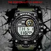 SMAEL Orologi da uomo Sport Militare SMAEL S Shock Relojes Hombre Casual LED Orologio da polso digitale Impermeabile 1545D Orologio sportivo A2785