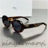 2023ss Sunglasses Retro cat's eye sunglasses for women CE's Arc de Triomphe oval French high street