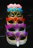 On Sale Party masks Venetian masquerade Mask Halloween Mask Sexy Carnival Dance Mask cosplay fancy wedding gift mix color free shipping