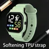 Wristwatches Multicolor Children Watch Display Week Digital Smart Students Waterproof Silicone Strap Sport Watches Kids Birthday Gift