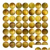 Crystal 49pcs 10 mm naturalny okrągły kamienny koralik luźne kamień szlachetny gładkie koraliki do bransoletki Naszyjnik biżuteria Making dhgarden dhquv