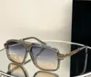 Coole Sonnenbrille Schwarz Gold/Grau Shaded 6032 Herren-Designer-Sonnenbrille UV400-Brille mit Box