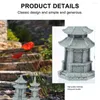 Decorazioni da giardino Simulazione Paesaggio Articoli per l'arredamento Padiglione Statua Decor Giardinaggio Esterno Fai da te Bonsai Modello Fata Accessori