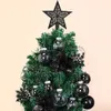 74 Pcs Christmas Ornaments Set Shatterproof Christmas Ball Ornaments Assorted Christmas Tree Decorations with Hanging Snowflakes Artificial