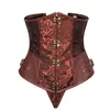 Bustiers & Corsets Basque Costume Clubwear Gothic Women's Steel Steampunk Corset Top Underbust Plus Size297t