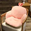 Kudde Cartoon Animal Plush Reclining Chair Thicked Soffa Tatami Office House Decoration Cojines