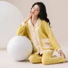 Mulheres sleepwear primavera outono inverno algodão pijama para mulheres homens longo robe jaqueta bonito casa desgaste amante flanela quente lounge roupão