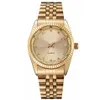 Quartz Stainls Steel Bt Selling Gold Luxury Rol Wrist Watch Men275G