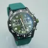 U1 Top AAA hoogwaardige kwaliteit Bretiling herenhorloge Japan Quartz Endurance Pro Avenger chronograaf horloges groen rubber 1884 herenhorloges horloges van hardexglas