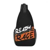 Zaino Ready To Race Sling Crossbody Chest Bag Uomo Cool Enduro Cross Motocross Bitume Bike Life Spalla per l'escursionismo