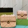 3A diseñador de lujo crossbody bolsos de mujer Vintage cuero clásico mini teléfono temperamento walles mujer bolsos de tarjetas bolsos de cadena bolsos de diseñadores 741457