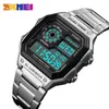 Skmei TOP Luksusowy sport zegarek Mężczyzny Luminous 5Bar Waterproof Watches Reloje Strap Digital Watch Relogio Masculino1248d