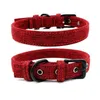 Dog Collars Leashes Collar Fashion Canvas Colorf Print調整可能なピンバックルリングペット用品