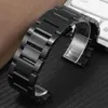 Cinturini per orologi 20mm 22mm 24mm cinturino in acciaio inossidabile per C-ASIO PRG-600YB PRW-6600 EQB-501 EFR-303L Wach catena argento nero315i